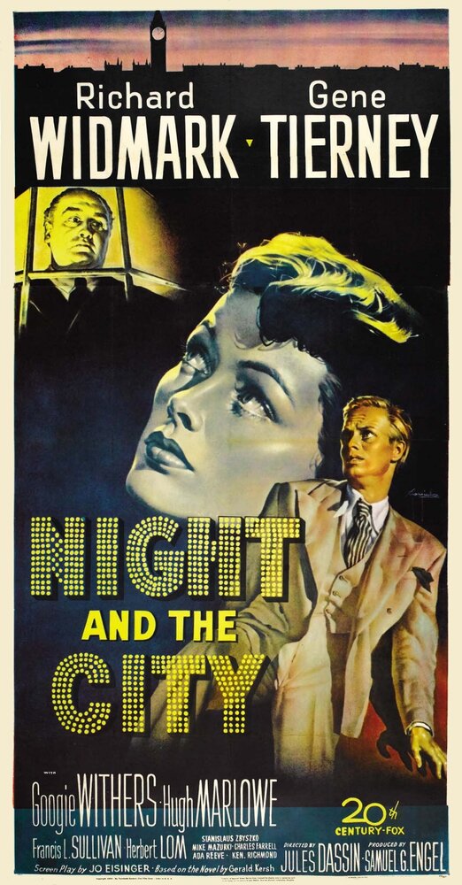 Ночь и город (1950) постер