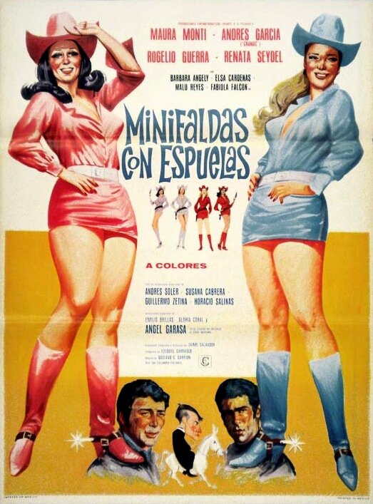 Minifaldas con espuelas (1969) постер
