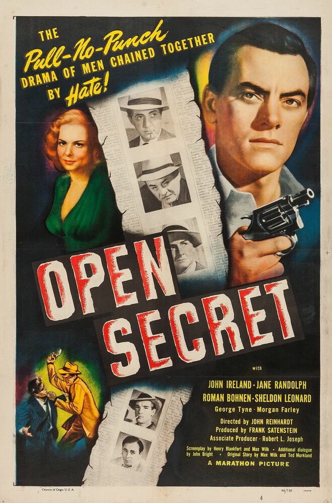 Open Secret (1948) постер