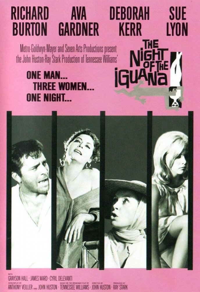 Ночь игуаны (1964) постер