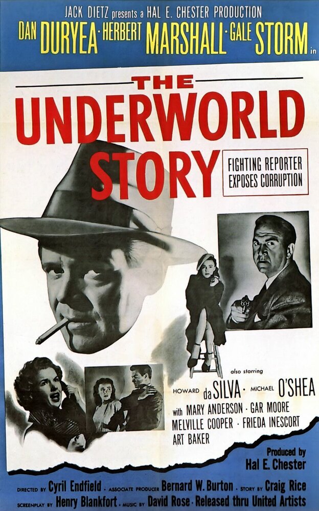 Криминальная история (1950) постер