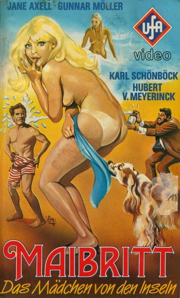 Майбритт, девушка с острова (1964) постер