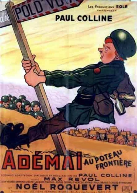 Адемай на посту границы (1950) постер