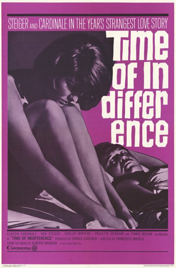 Равнодушные (1964) постер