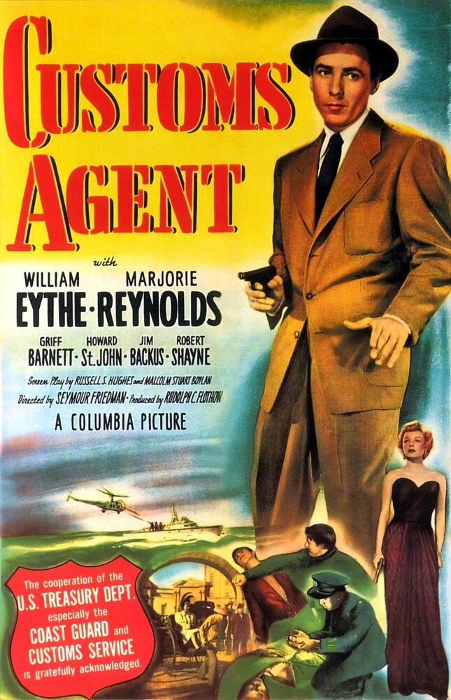 Customs Agent (1950) постер