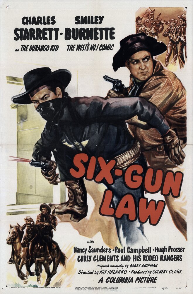 Six-Gun Law (1948) постер