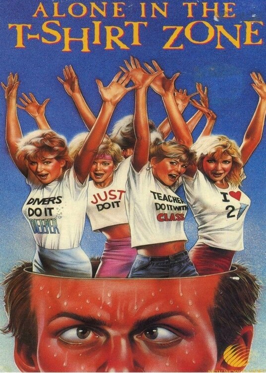 Alone in the T-Shirt Zone (1986) постер
