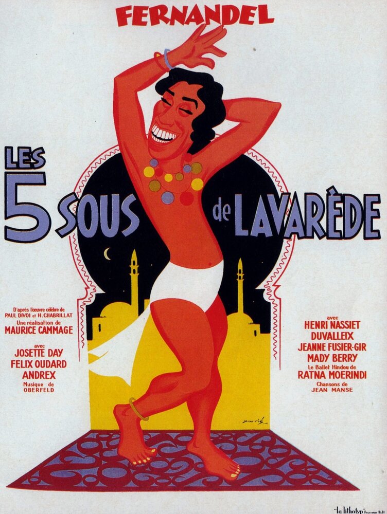 Пять су Лавареда (1939) постер