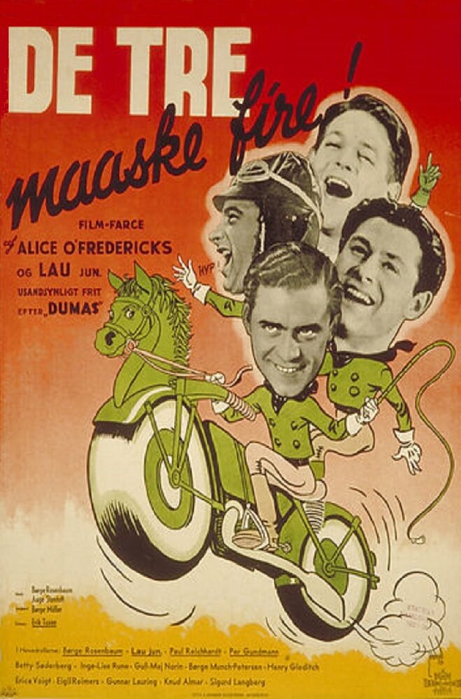 De tre måske fire (1939) постер