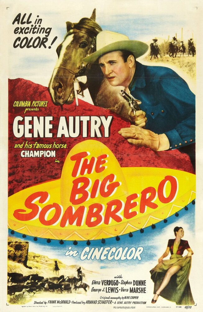 The Big Sombrero (1949) постер