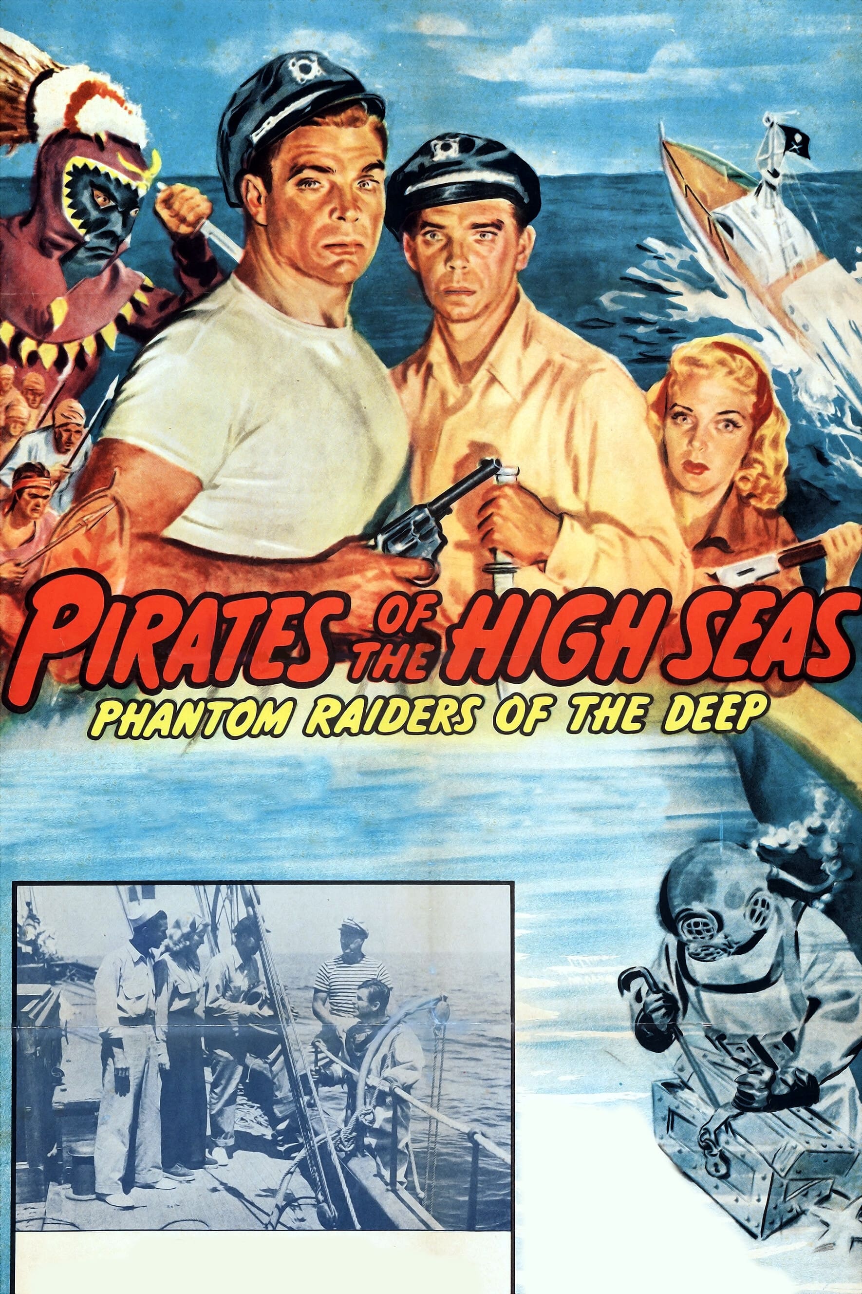 Pirates of the High Seas (1950) постер