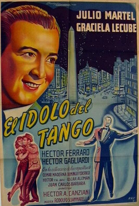 El ídolo del tango (1949) постер