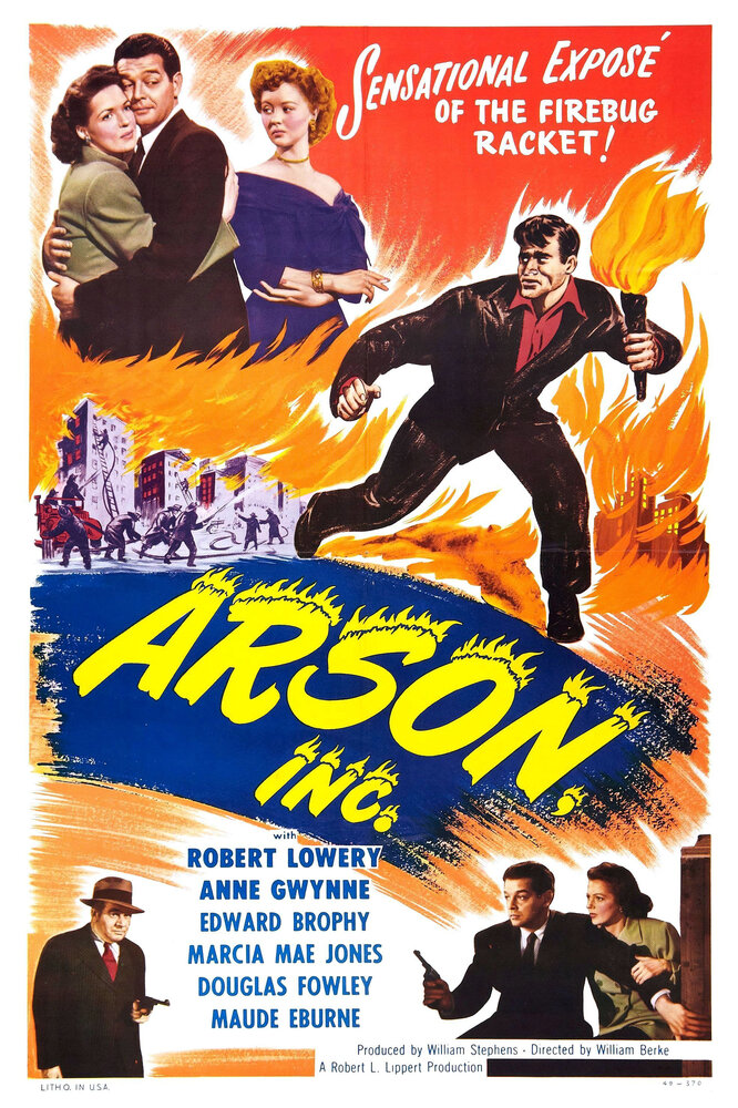 Arson, Inc. (1949) постер