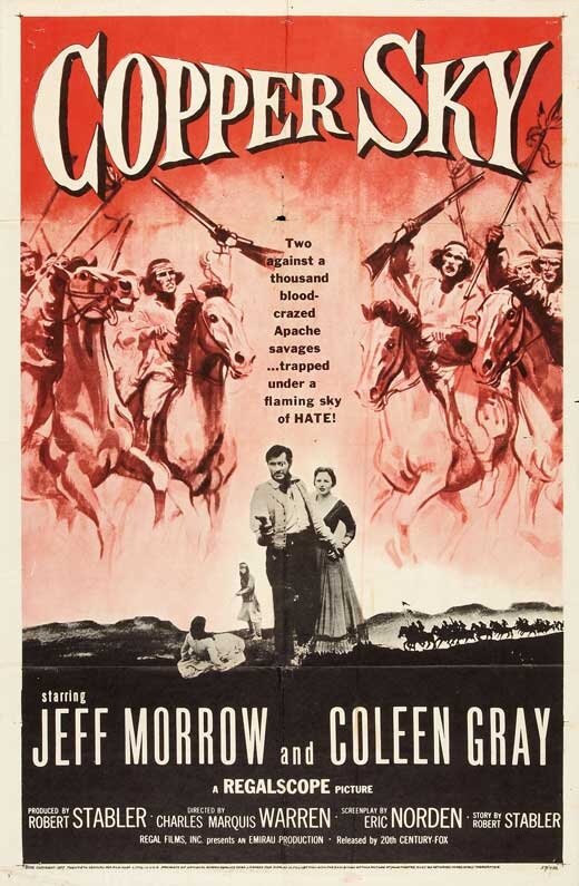 Copper Sky (1957) постер