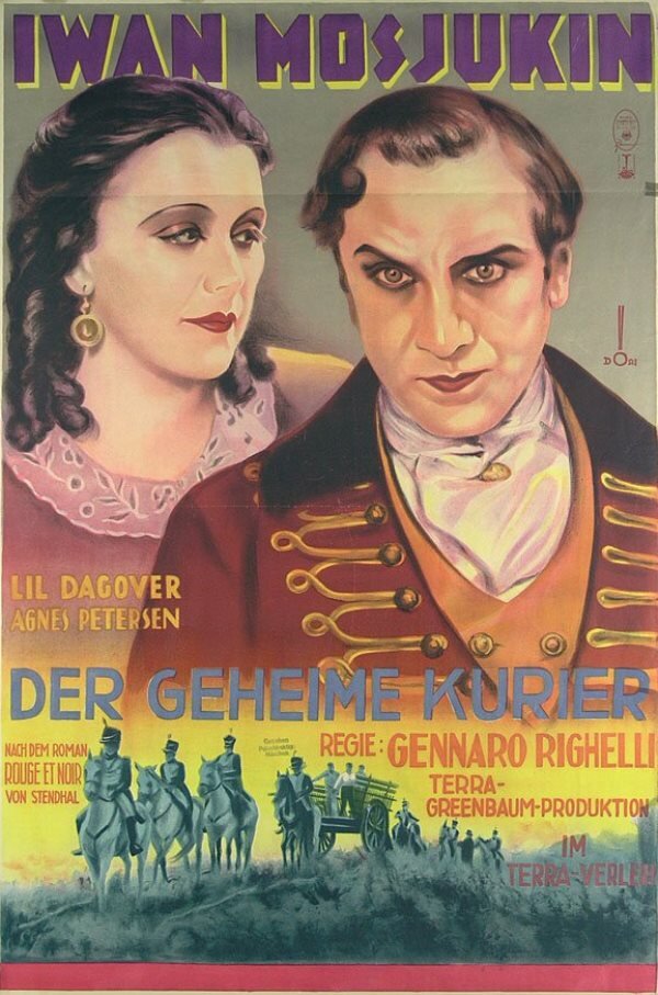 Тайный курьер (1928) постер