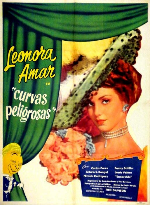 Curvas peligrosas (1950) постер