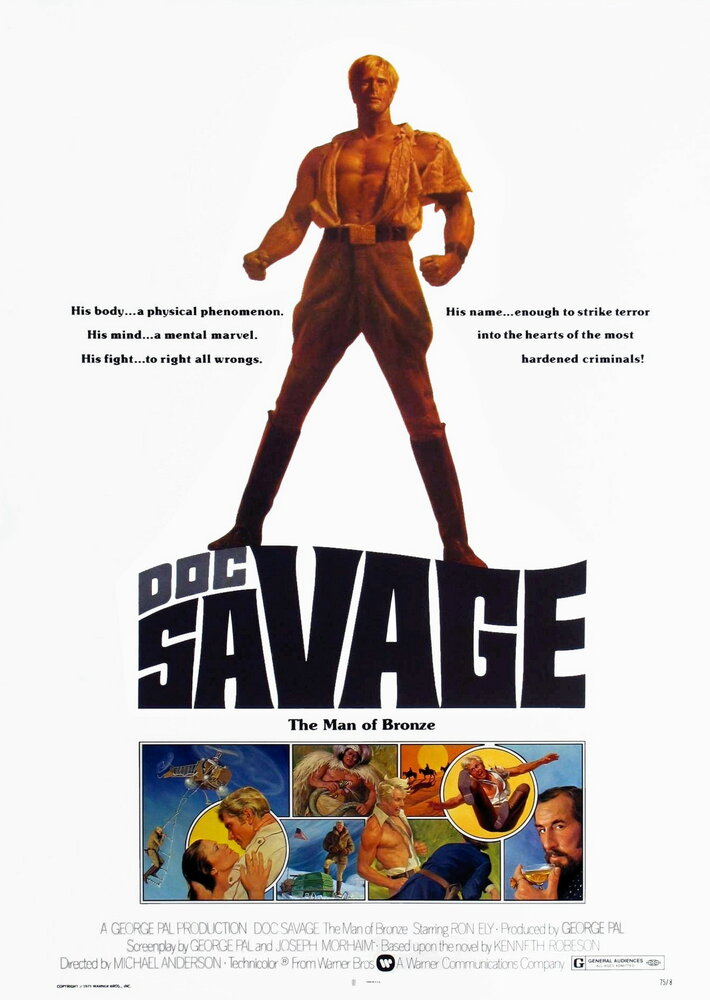 Док Сэвэдж: Человек из бронзы (1975) постер