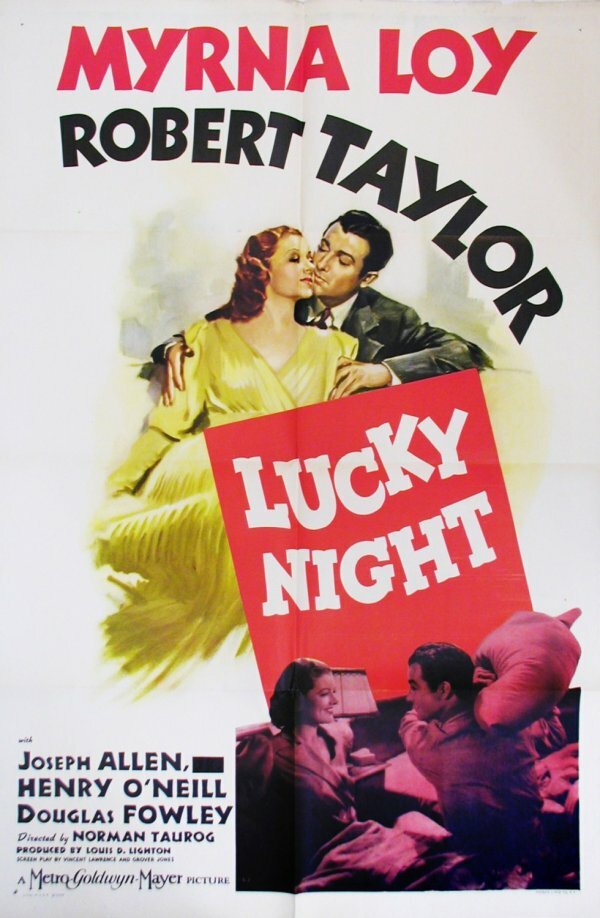 Счастливая ночь (1939) постер