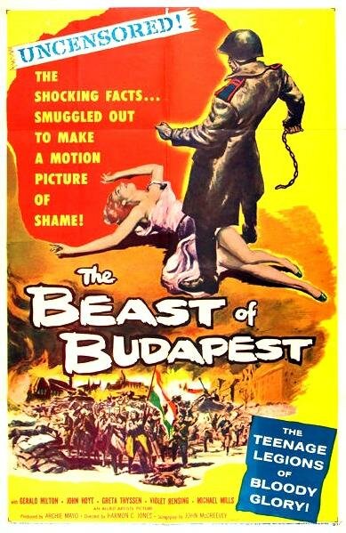 Зверь в Будапеште (1958) постер