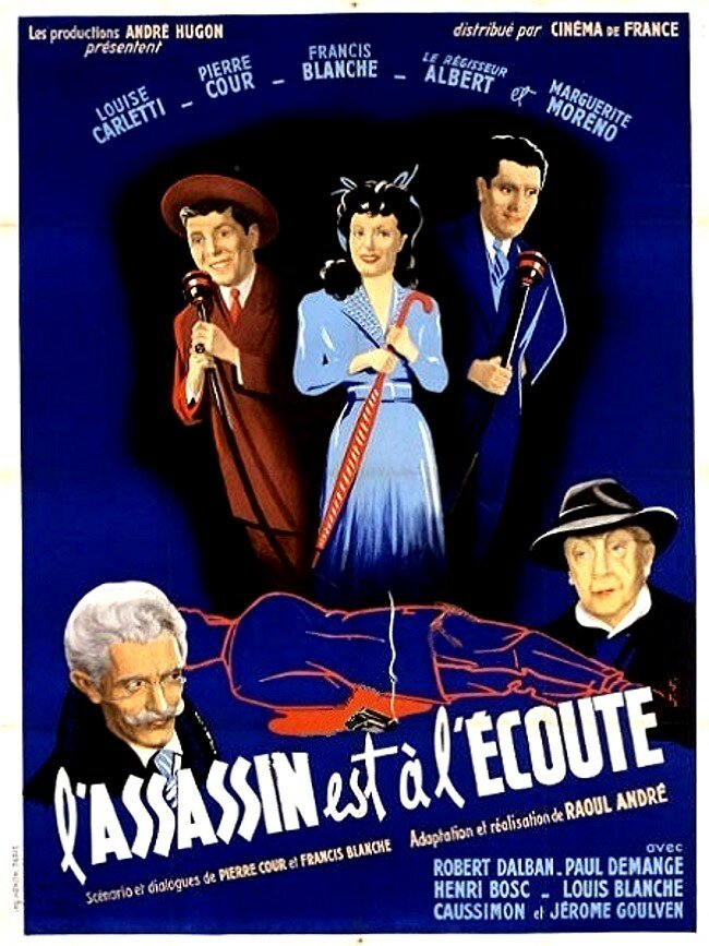 L'assassin est à l'écoute (1948) постер