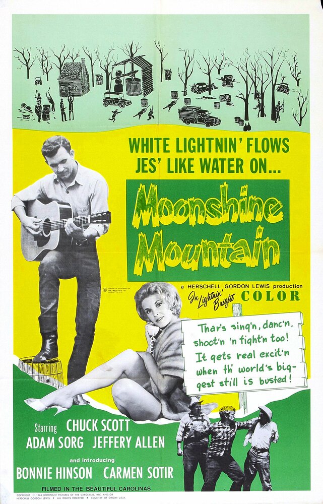 Moonshine Mountain (1964) постер