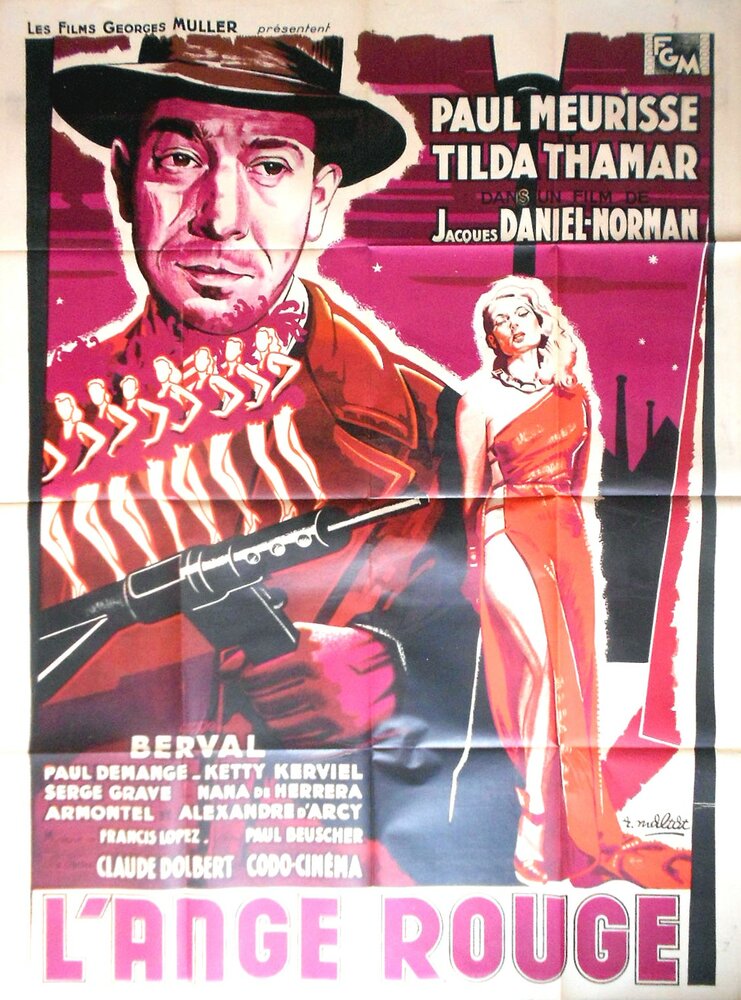 Красный ангел (1949) постер