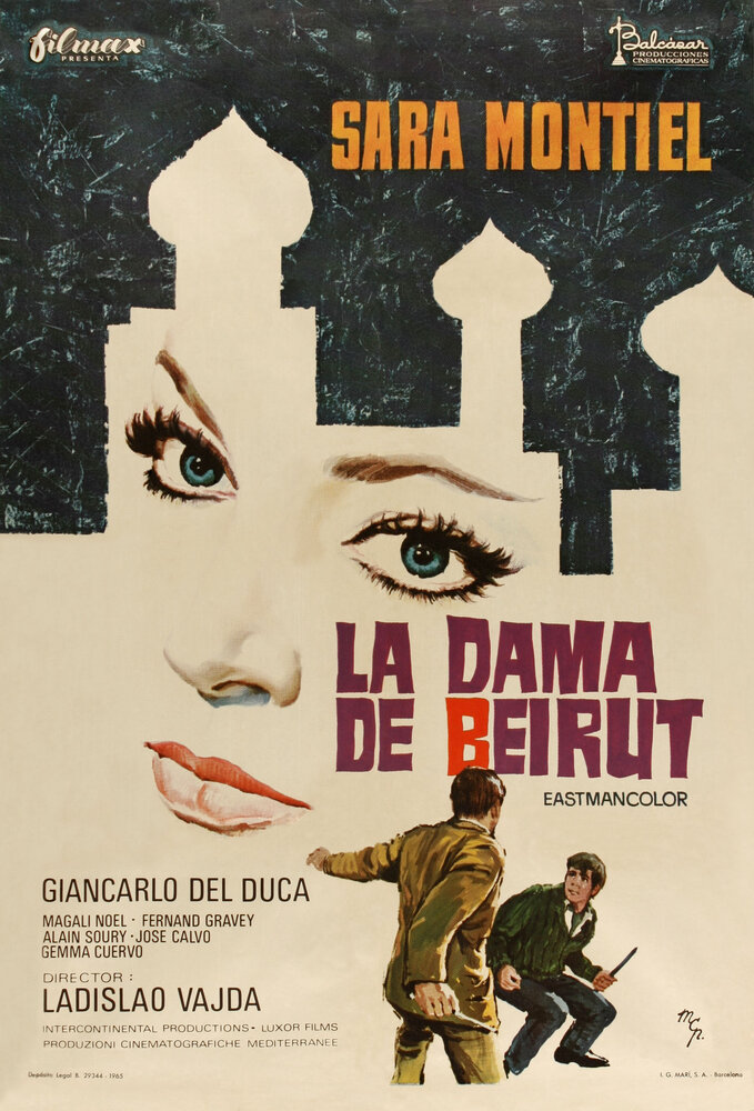 Женщина из Бейрута (1965) постер