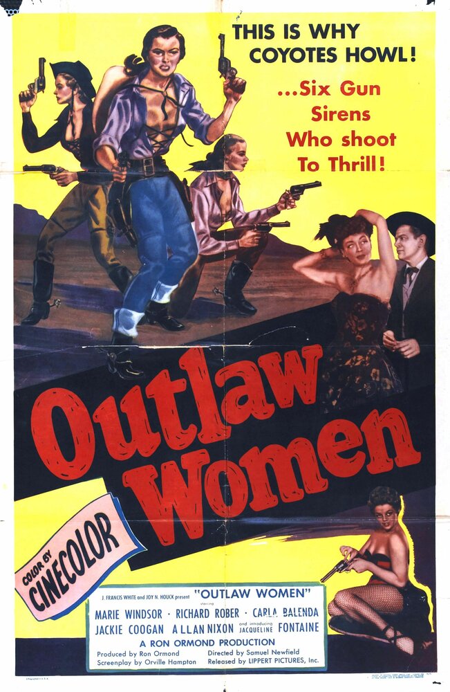 Женщины вне закона (1952) постер
