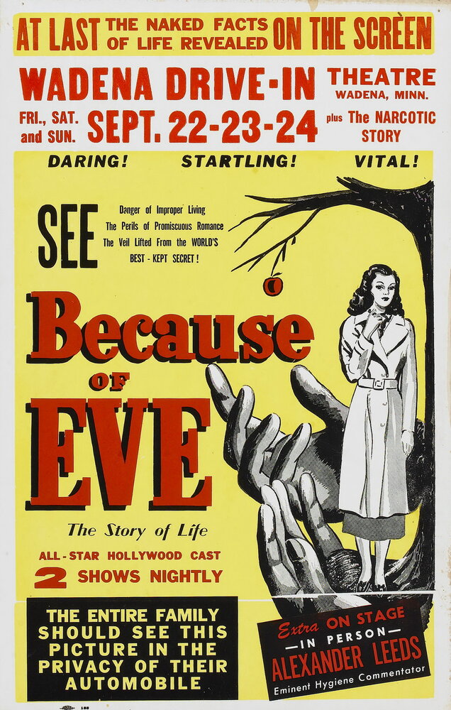 Because of Eve (1948) постер