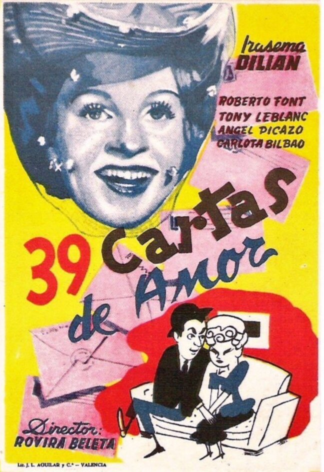 39 cartas de amor (1950) постер