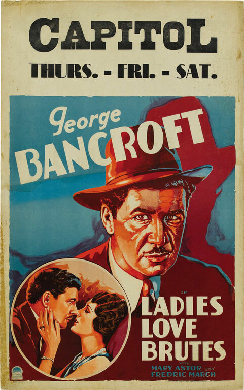 Дамы любят негодяев (1930) постер