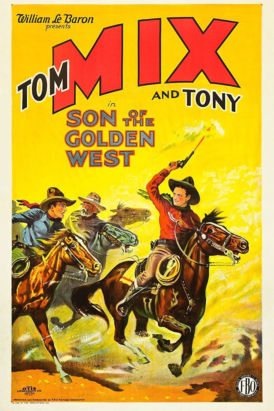 Сын золотого Запада (1928) постер