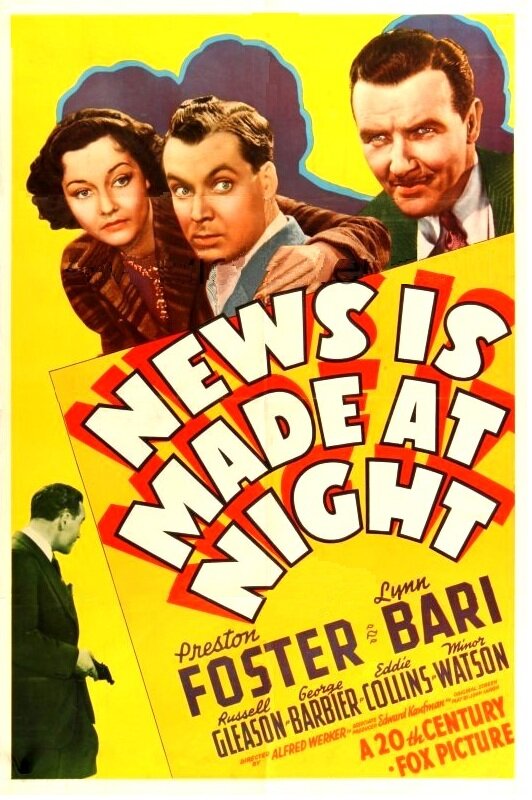 News Is Made at Night (1939) постер