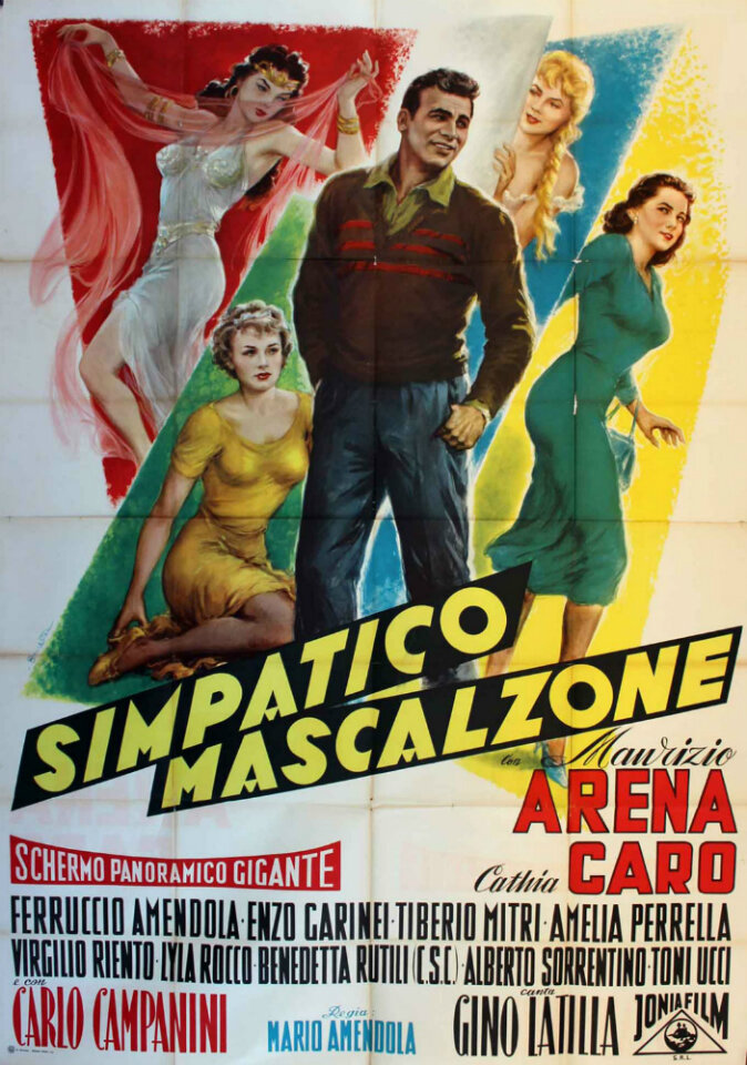Simpatico mascalzone (1959) постер