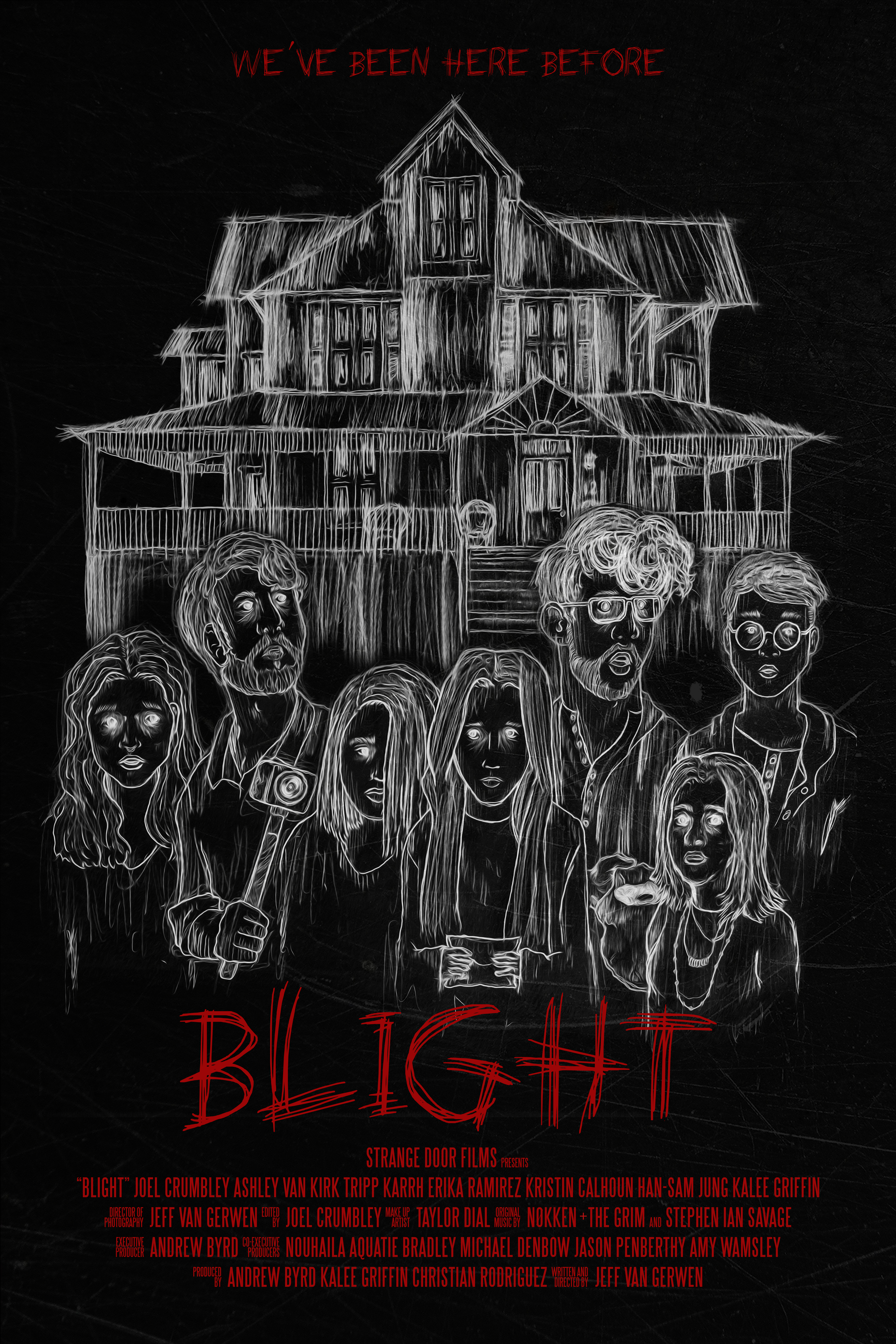 Blight (2022) постер