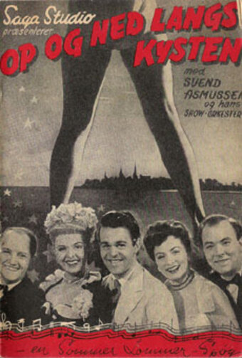 Op og ned langs kysten (1950) постер