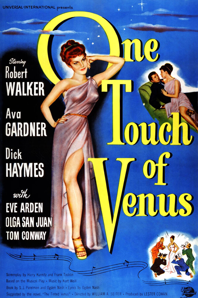 Одно прикосновение Венеры (1948) постер