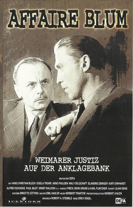 Дело Блюма (1948) постер