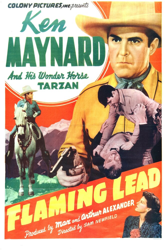 Flaming Lead (1939) постер