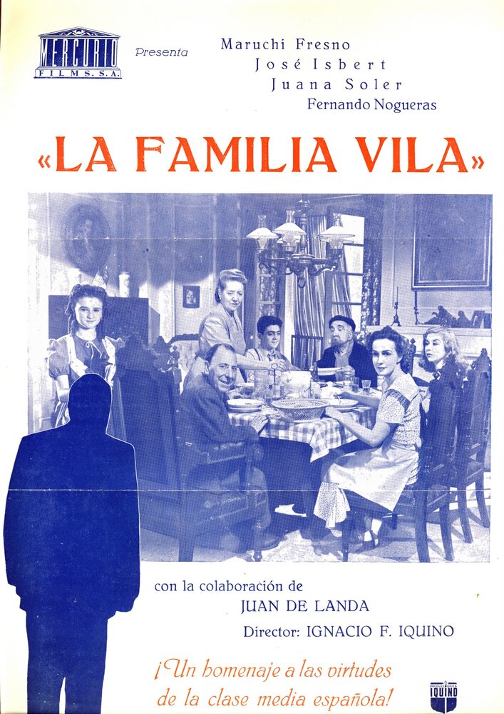 La familia Vila (1950) постер