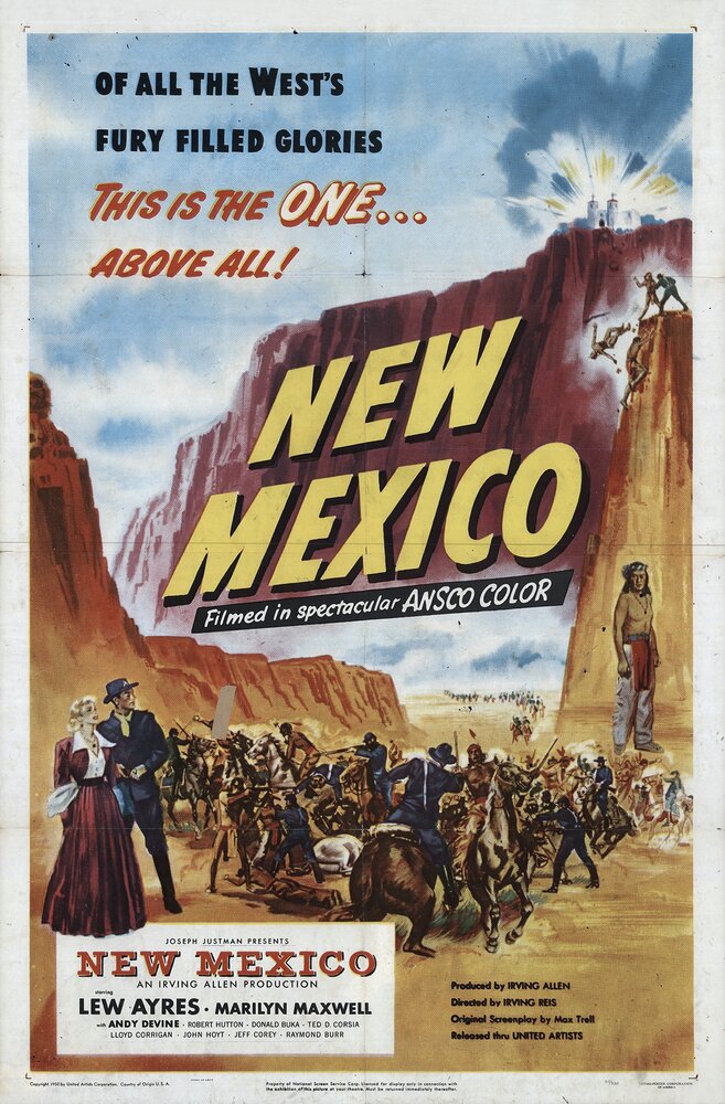 Нью-Мексико (1951) постер