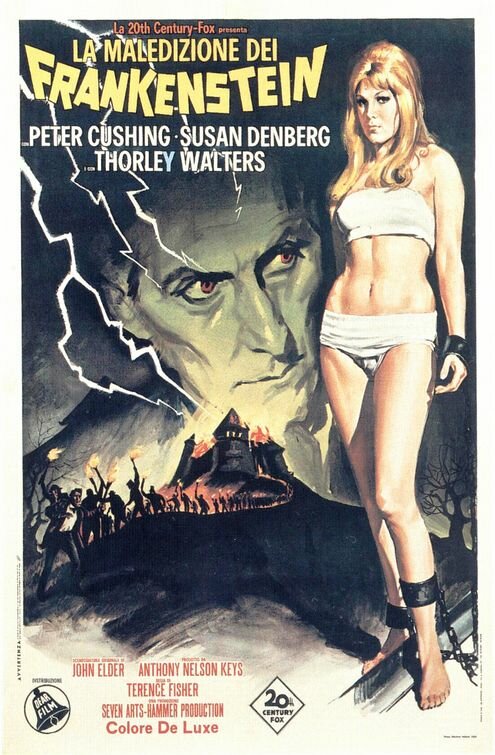 Франкенштейн создал женщину (1966) постер