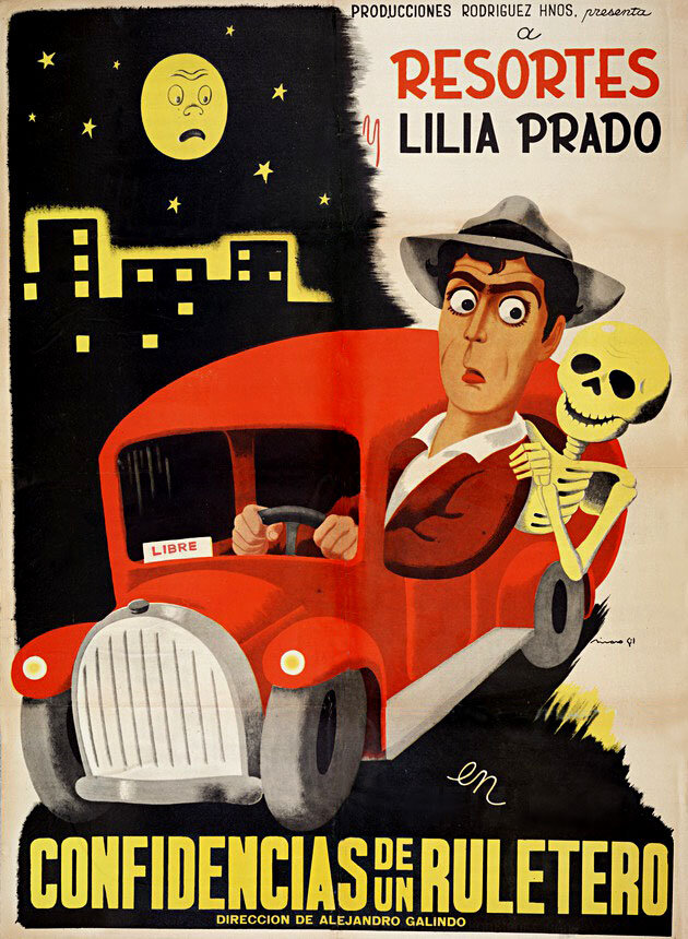 Confidencias de un ruletero (1949) постер