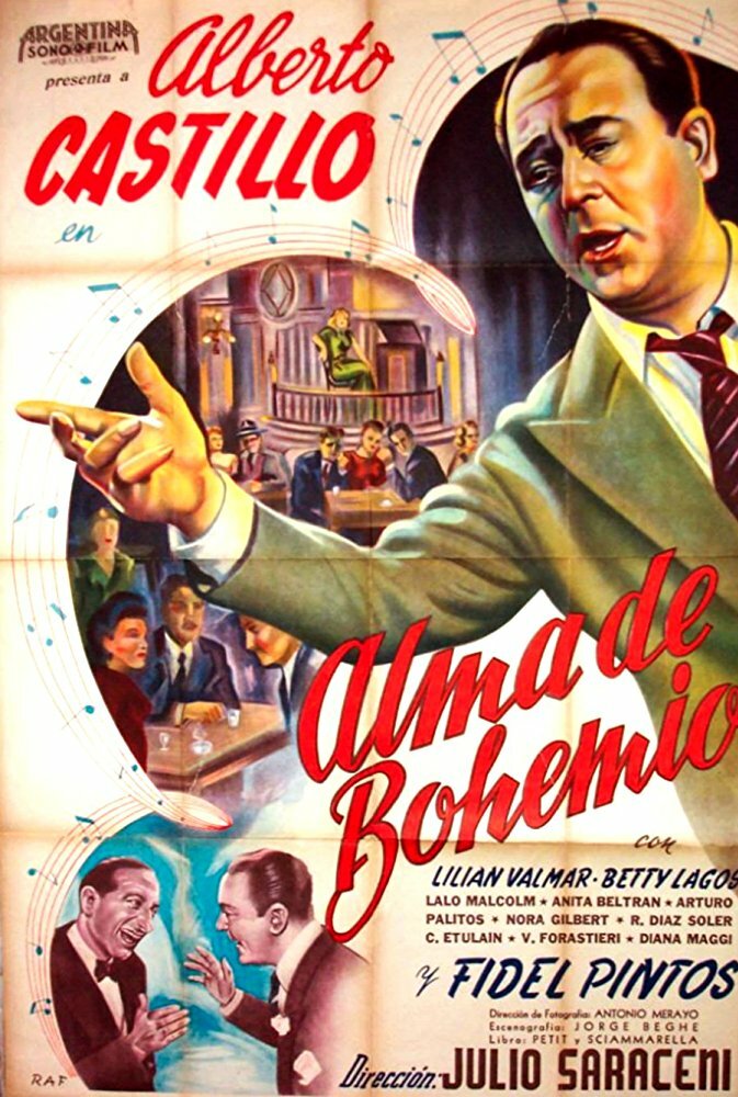 Alma de bohemio (1949) постер