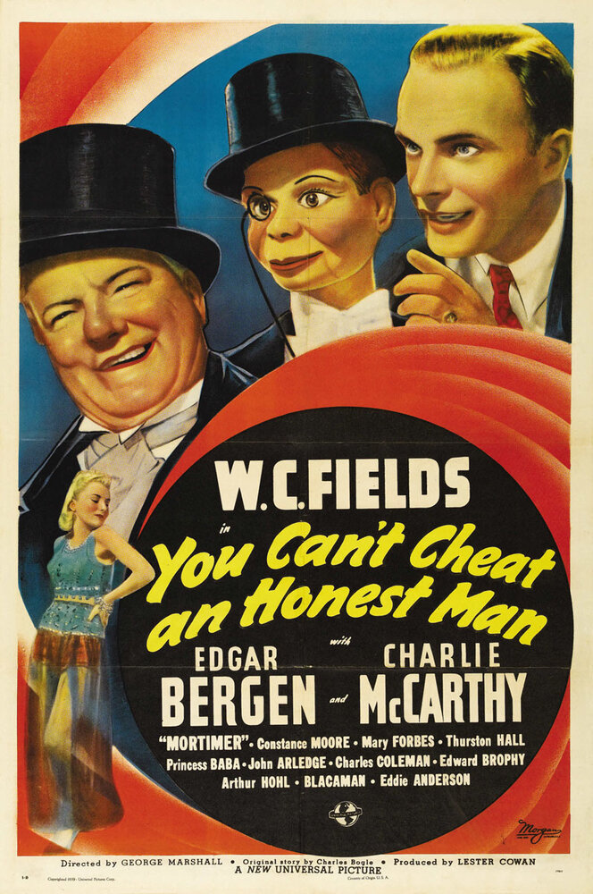 Ты не можешь обмануть честного человека (1939) постер