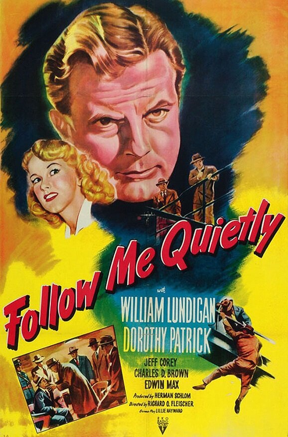 Следуй за мной тихо (1949) постер